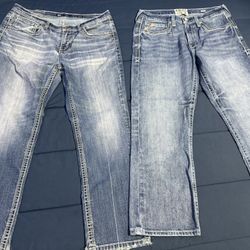 Ariat Jeans And BKE Jeans 