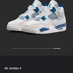 Nike Jordan 4 Industrial Blue