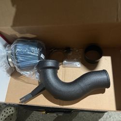 Injen 13 Ford Explorer Sport 3.5L EcoBoost V6 Wrinkle Black Tuned Intake w/ Dry Web Filter