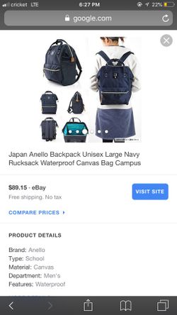 Anello Backpack bag - (Japan bag)