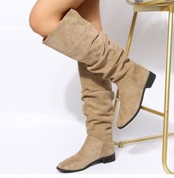 New women's suede high Boots