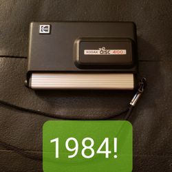 Kodak Disc Camera Vintage 1984!