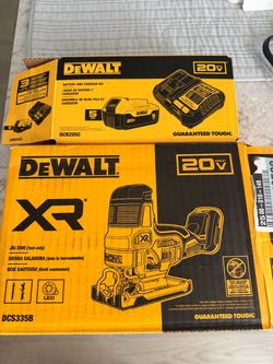 DeWalt jigsaw and charger
