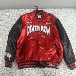 Death Row Red And Black Jacket