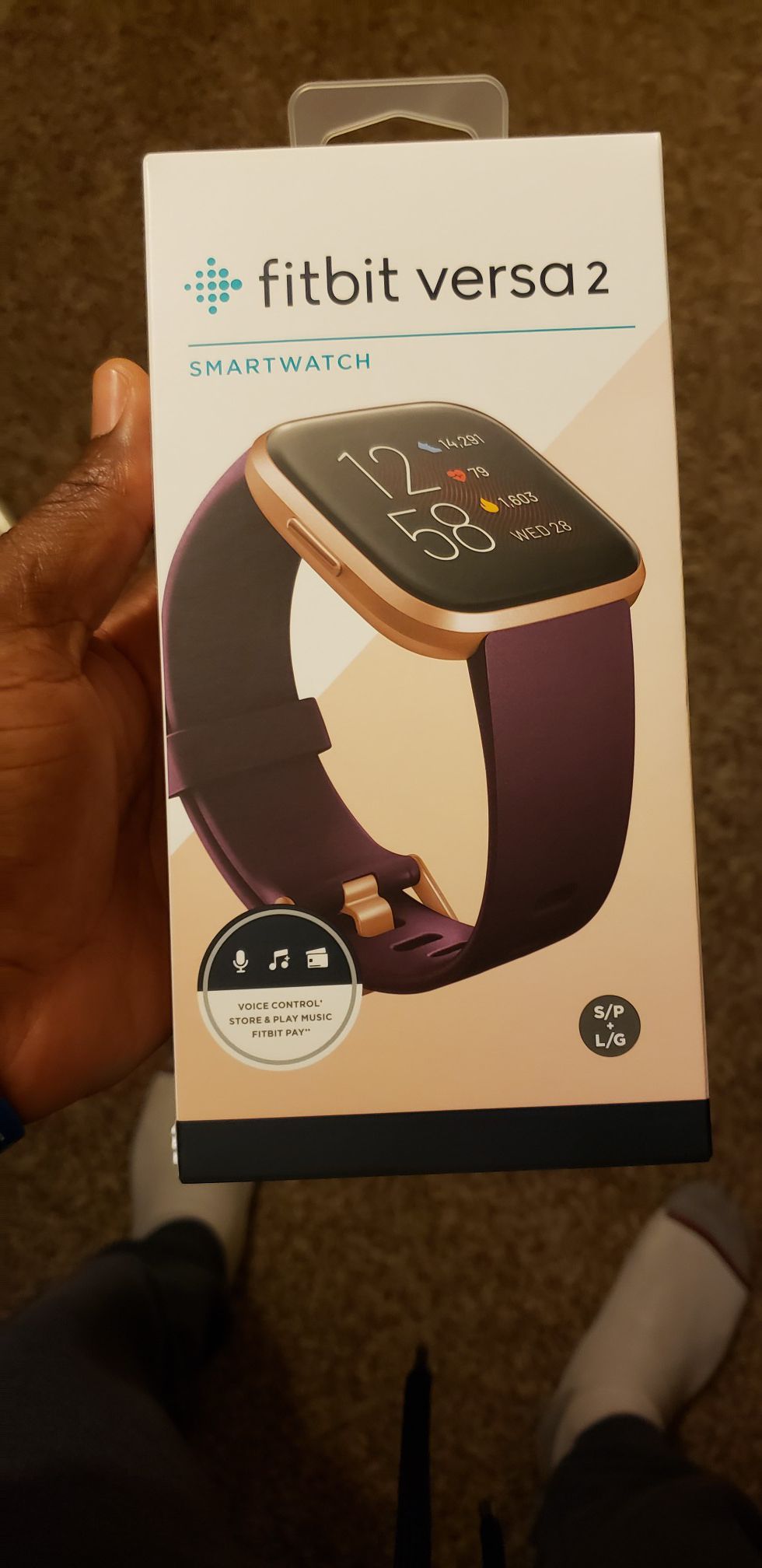 FITBIT VERSA 2 BRAND NEW FACTORY SEALED INSIDE THE BOX MY PRICE IS FIRM THANK YOU.