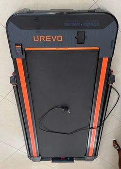 UREVO Folding Treadmill, 2 in 1 with Remote