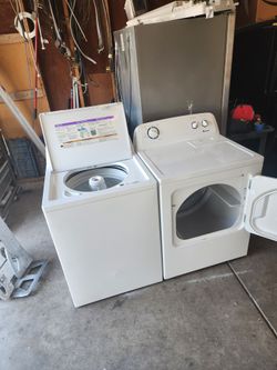 Amana Washer And Electric Dryer Large Capacity