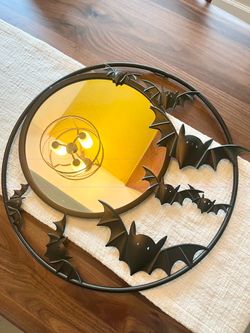 Halloween Bat Mirror
