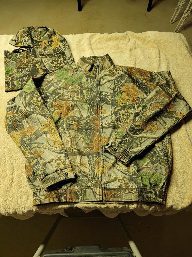 SCENTLOK Savanna Camo Lightweight Jacket, Hood and Bib Pants 