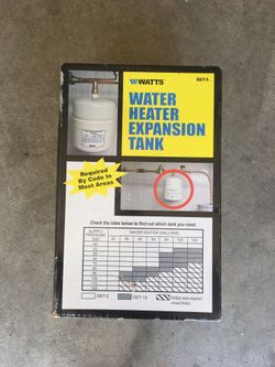 Watts water heater expansion tank DET-5