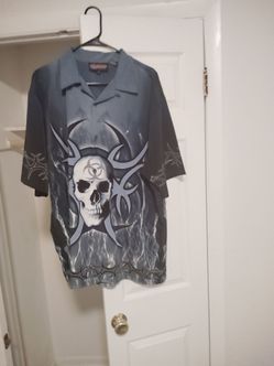 Sapphire lounge button up shirt xL