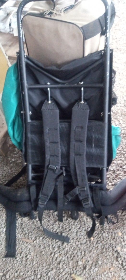Coleman Backpack Gray Condition