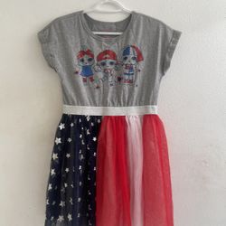 Girls LOL 4th of July Dress