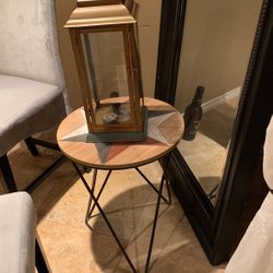 Stand With Candle Holder 