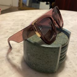 Translucent Maroon Sunglasses
