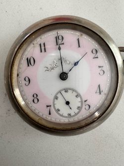 Attention collectors: I found this watch in a storage unit I bought. It is a manual-wind model and is still running. It has a train on the back.
