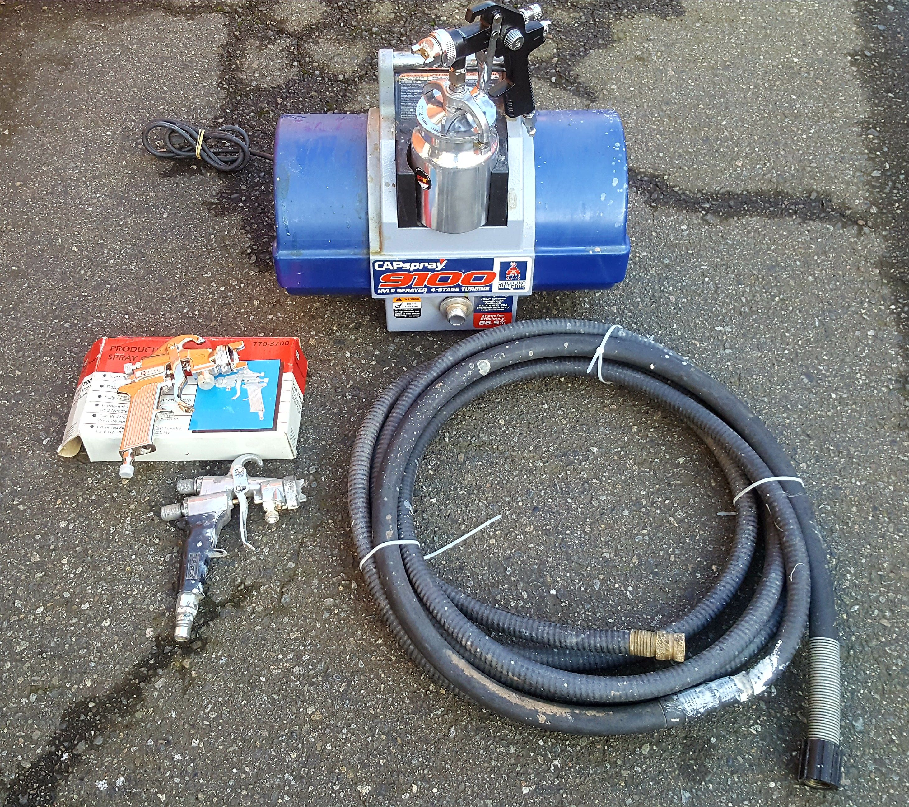 Sherwin Williams CapSpray 9100 HVLP Sprayer 4Stage Turbine for Sale in