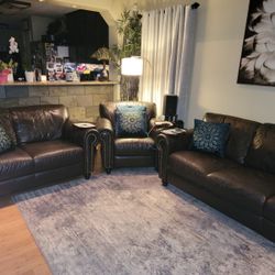 Leather Couches / Sofas 