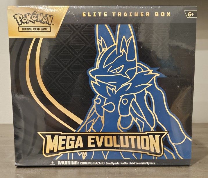 Pokémon Cards Mega Evolution Elite Trainer Box (Mega Lucario ETB)