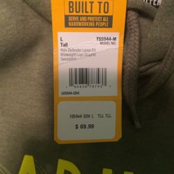 Carhartt Hoodie Large Tall