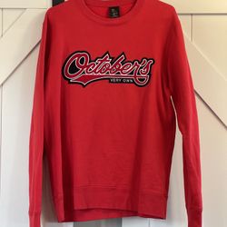 October's Very Own OVO Varsity Crewneck Sweatshirt Drake Medium