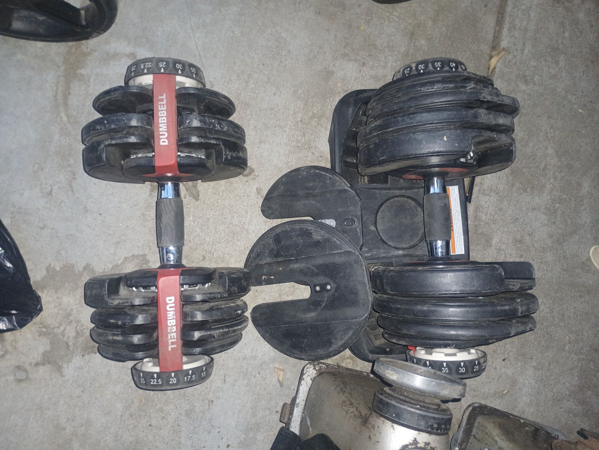 dumbbells set