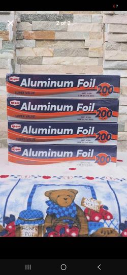 Aluminum Foil 200sqft $8 Each