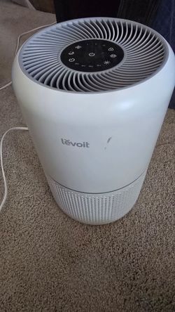 Levoit Air Purifier - works great

Levoit air purifier in white, works perfectly. 3 fan speeds, night light and filter indicator. Great for bedroom or