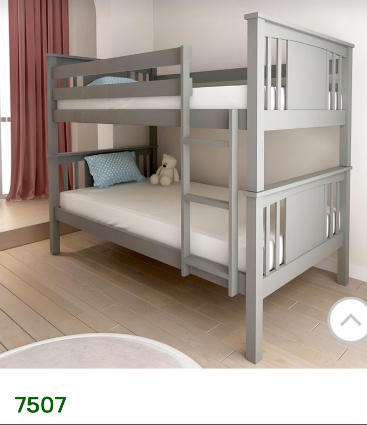 2 Twin Beds , Or Twin Over Twin Bunkbed. New With Mattresses 