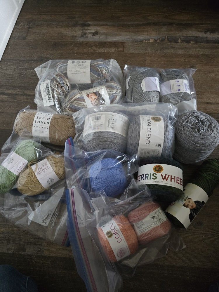Yarn Lot- Thinner Size