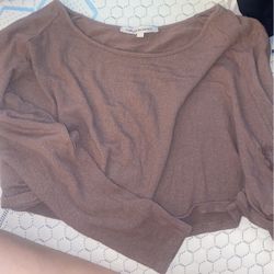 Foreign Exchange Long Sleeve Crop