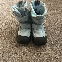 Girl’s Light Blue Boots