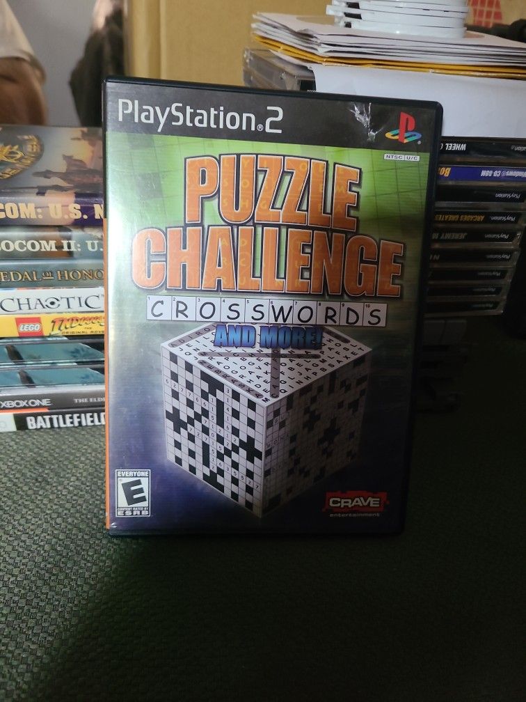 Puzzle Challenge Crosswords And More! On Ps2