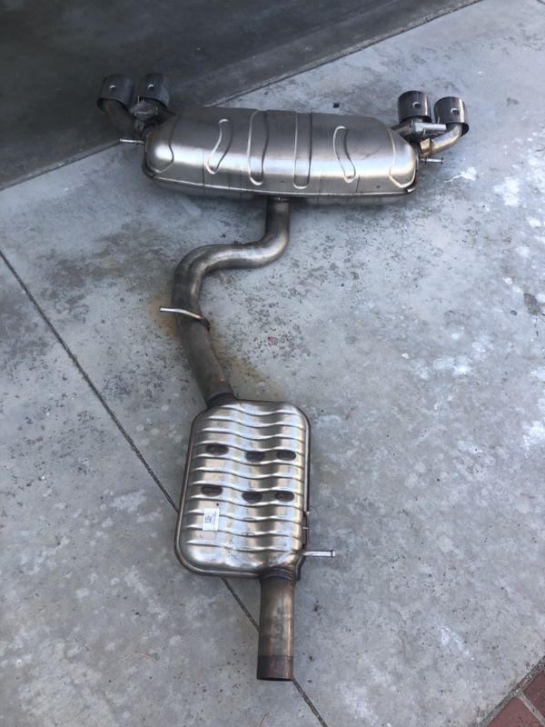 OEM 2018 - 2019 (MK7.5) Volkswagen Golf R Stock Catback Exhaust System