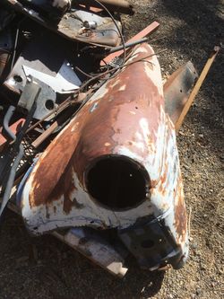Vintage car fender