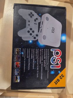 PS1 32-Bit Retro Game Console with Controllers