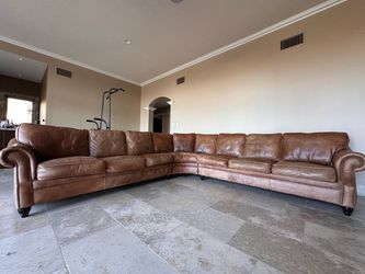 Leather Sectional