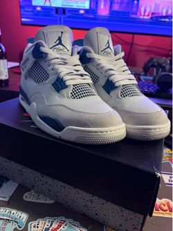 Jordan 4 military blue