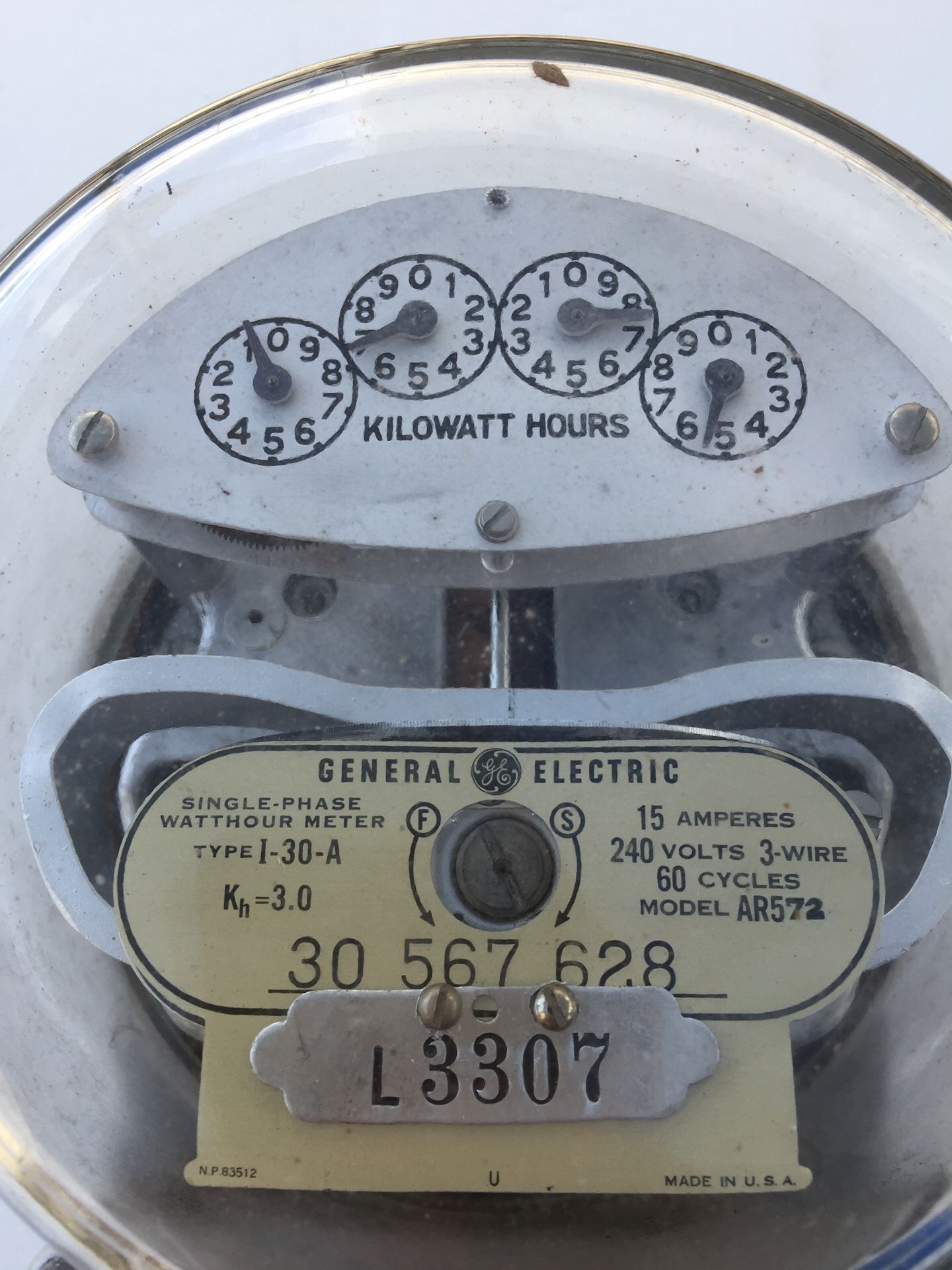 Antique Electric Meter Head For Sale In Hollywood FL OfferUp