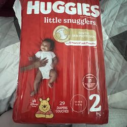huggies size 2 29 count 