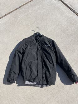 Triumph Black Nylon Large Motorcycle Jacket