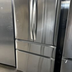 New Open Box LG Four Door Stainless Steel Four Door Refrigerator 