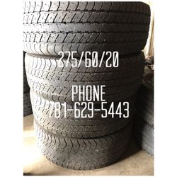 Used Tire For Sale 275/60/20 $180 All Four installed