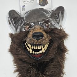 Grizzly Bear Halloween Mask