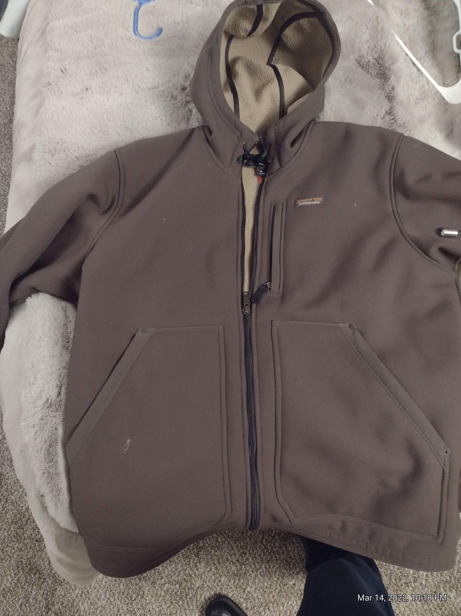 Super Warm Patagonia Snowboarding Jacket.