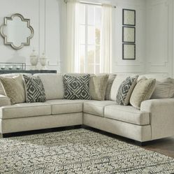 Wellhaven Stone RAF Or LAF Sectional

