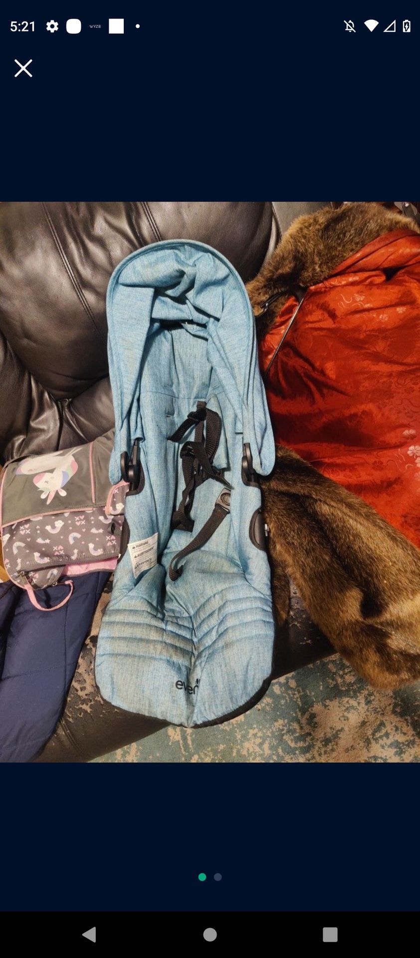 Jogging Stroller And Booster Seat