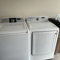 Samsung Washing Machine And Dryer