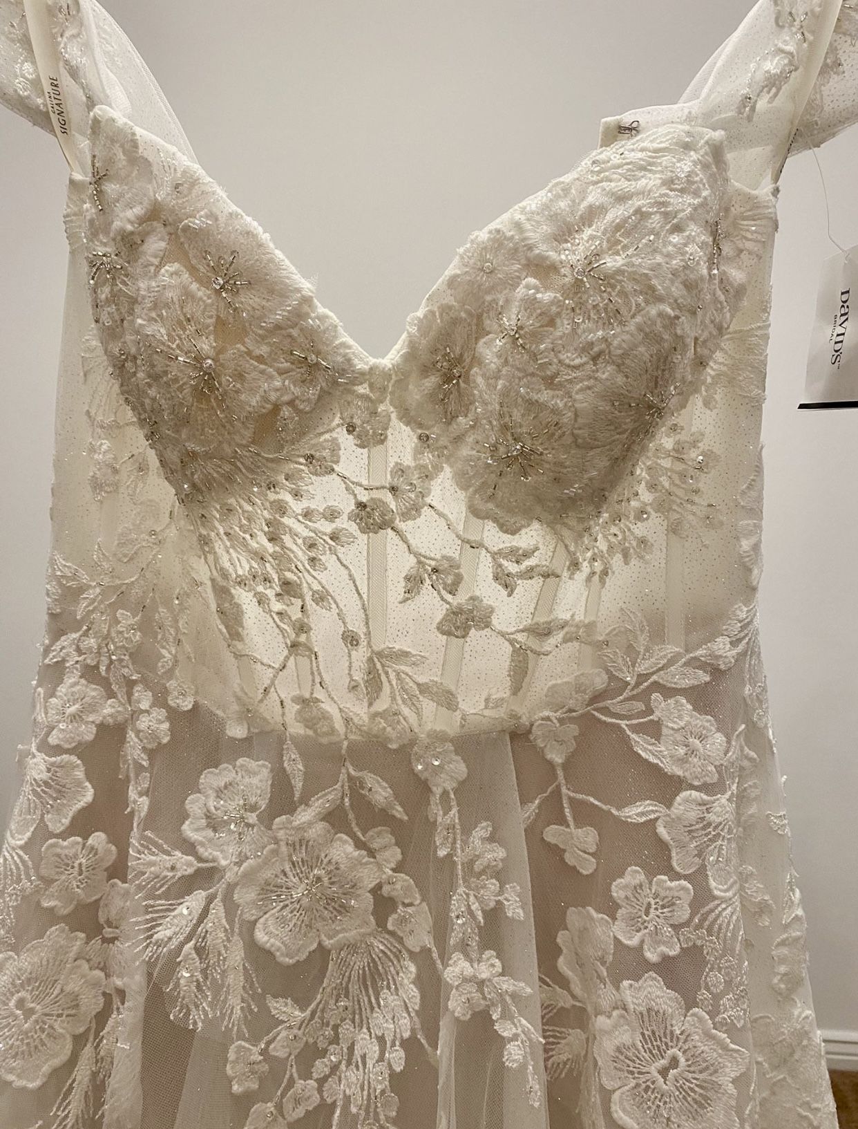 David bridal Wedding Dress Size 10