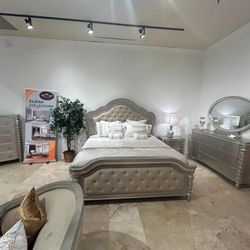 Glam Bedroom Set In Stock For Fast Delivery 